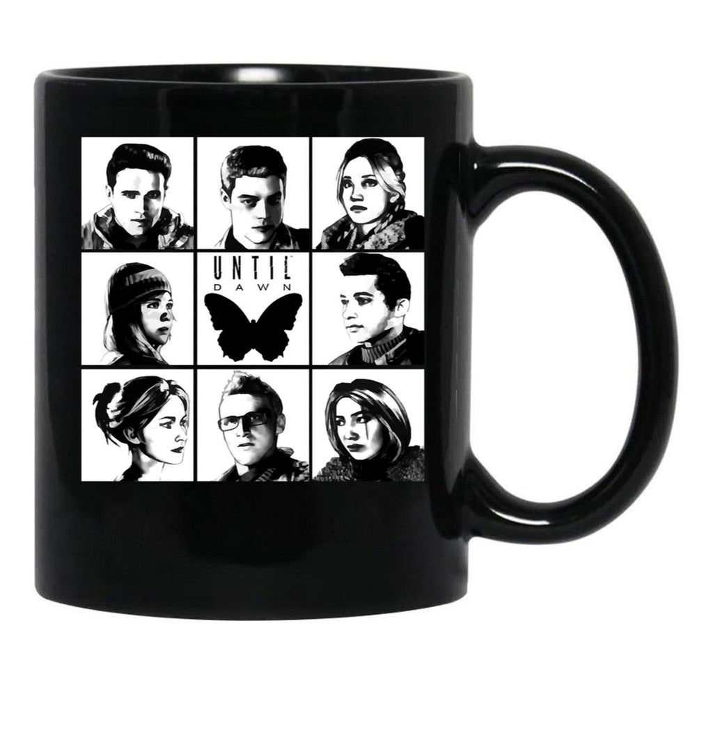 Until Dawn - Main Characters Classic Black Coffee Mug, Gift Coffee Mug - Black