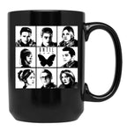 Until Dawn - Main Characters Classic Black Coffee Mug, Gift Coffee Mug
