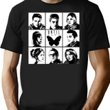 Until Dawn - Main Characters Classic Premium Heavyweight Cotton T-Shirt - Black