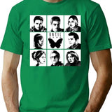 Until Dawn - Main Characters Classic Premium Heavyweight Cotton T-Shirt - Green