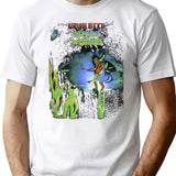 Uriah Heep News Band T-Shirt for Men & Women, T-Shirts Graphic Tee - White