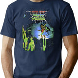 Uriah Heep News Band T-Shirt for Men & Women, T-Shirts Graphic Tee - Navy