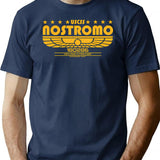 Uscss Nostromo T-Shirt for Men & Women, T-Shirts Graphic Tee - Navy