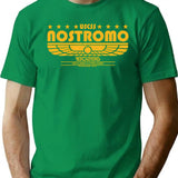 Uscss Nostromo T-Shirt for Men & Women, T-Shirts Graphic Tee - Green