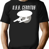 Uss Cerritos T-Shirt for Men & Women, T-Shirts Graphic Tee - Black