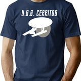 Uss Cerritos T-Shirt for Men & Women, T-Shirts Graphic Tee - Navy