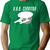 Uss Cerritos T-Shirt for Men & Women, T-Shirts Graphic Tee - Green