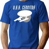 Uss Cerritos T-Shirt for Men & Women, T-Shirts Graphic Tee - Blue