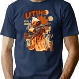Utini Jawa Scrap Pickers T-Shirt for Men & Women, T-Shirts Graphic Tee - Navy