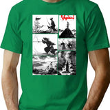 Vagabond Manga T-Shirt for Men & Women, T-Shirts Graphic Tee - Green