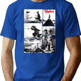 Vagabond Manga T-Shirt for Men & Women, T-Shirts Graphic Tee - Blue