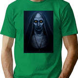 Valak Painting Premium Heavyweight Cotton T-Shirt - Green
