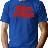 Value Village Thrift God T-Shirt for Men & Women, T-Shirts Graphic Tee - Blue