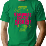 Vampires Don'T Do Dishes - Funny Goth Vampire Quote T-Shirt for Men & Women, T-Shirts Graphic Tee - Green