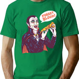 Vampizza T-Shirt for Men & Women, T-Shirts Graphic Tee - Green