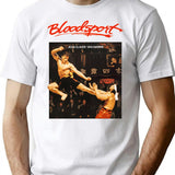 Van Damme T-Shirt for Men & Women, T-Shirts Graphic Tee - White