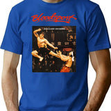 Van Damme T-Shirt for Men & Women, T-Shirts Graphic Tee - Blue