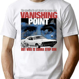 Vanishing Point T-Shirt for Men & Women, T-Shirts Graphic Tee - White