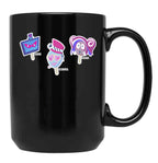 Vees Vox Valentino Velvet Hazbin Hotel - Popsicle Classic Black Coffee Mug, Gift Coffee Mug