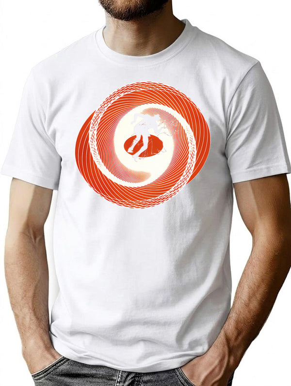 Vertigo T-Shirt for Men & Women, T-Shirts Graphic Tee - White