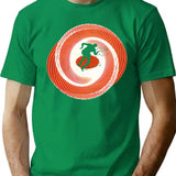 Vertigo T-Shirt for Men & Women, T-Shirts Graphic Tee - Green