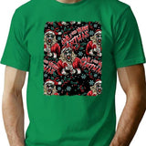 Very Merry Artmas Terrifier 3 T-Shirt for Men & Women, T-Shirts Graphic Tee - Green