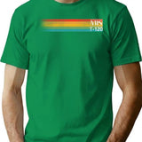 Vhs Vintage T-Shirt for Men & Women, T-Shirts Graphic Tee - Green