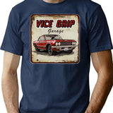 Vice Grip Garage T-Shirt for Men & Women, T-Shirts Graphic Tee - Navy