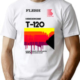 Videodrome T-Shirt for Men & Women, T-Shirts Graphic Tee - White