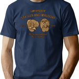 Vintage 70S Movie Funny T-Shirt for Men & Women, T-Shirts Graphic Tee - Navy