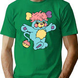 Vintage 80S Popple T-Shirt for Men & Women, T-Shirts Graphic Tee - Green