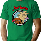 Vintage Angry Beavers T-Shirt for Men & Women, T-Shirts Graphic Tee - Green