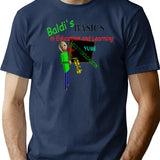 Vintage Baldi'S Basics Logo T-Shirt for Men & Women, T-Shirts Graphic Tee - Navy
