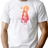Vintage Bass Guitar Headstock For Bassist T-Shirt for Men & Women, T-Shirts Graphic Tee - White
