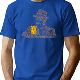 Vintage - Birra Moretti T-Shirt for Men & Women, T-Shirts Graphic Tee - Blue
