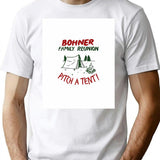 Vintage Bohner Family Reunion Pitch A Tent T-Shirt for Men & Women, T-Shirts Graphic Tee - White