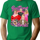 Vintage Brittany Broski T-Shirt for Men & Women, T-Shirts Graphic Tee - Green