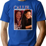 Vintage Callie Torres Design T-Shirt for Men & Women, T-Shirts Graphic Tee - Blue