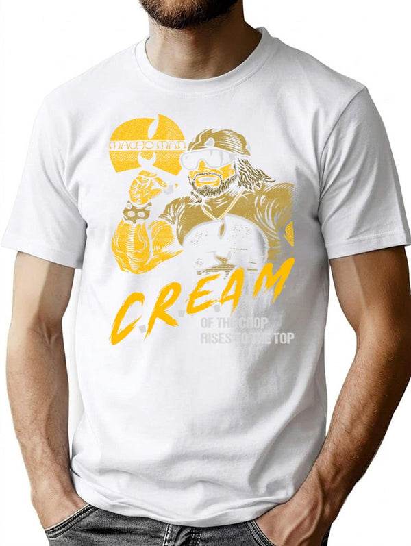 Vintage Comedy Retro Classic Actor 80S 90S Sport Wrestlers Wrestling T-Shirt for Men & Women, T-Shirts Graphic Tee - White