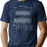 Vintage Cribbage Board Design Shirt - Playing Cards Gaming T-Shirt for Men & Women, T-Shirts Graphic Tee - Navy