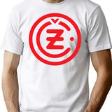 Vintage Cz Motorcycle Badge T-Shirt for Men & Women, T-Shirts Graphic Tee - White