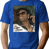 Vintage Deion Sanders Essential . T-Shirt for Men & Women, T-Shirts Graphic Tee - Blue