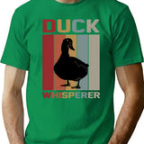 Vintage Duck Whisperer - Retro Duck Water Bird - Funny Duck Quote For A Duck Lover T-Shirt for Men & Women, T-Shirts Graphic Tee - Green