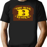 Vintage Faded Bar B Barn T-Shirt for Men & Women, T-Shirts Graphic Tee - Black