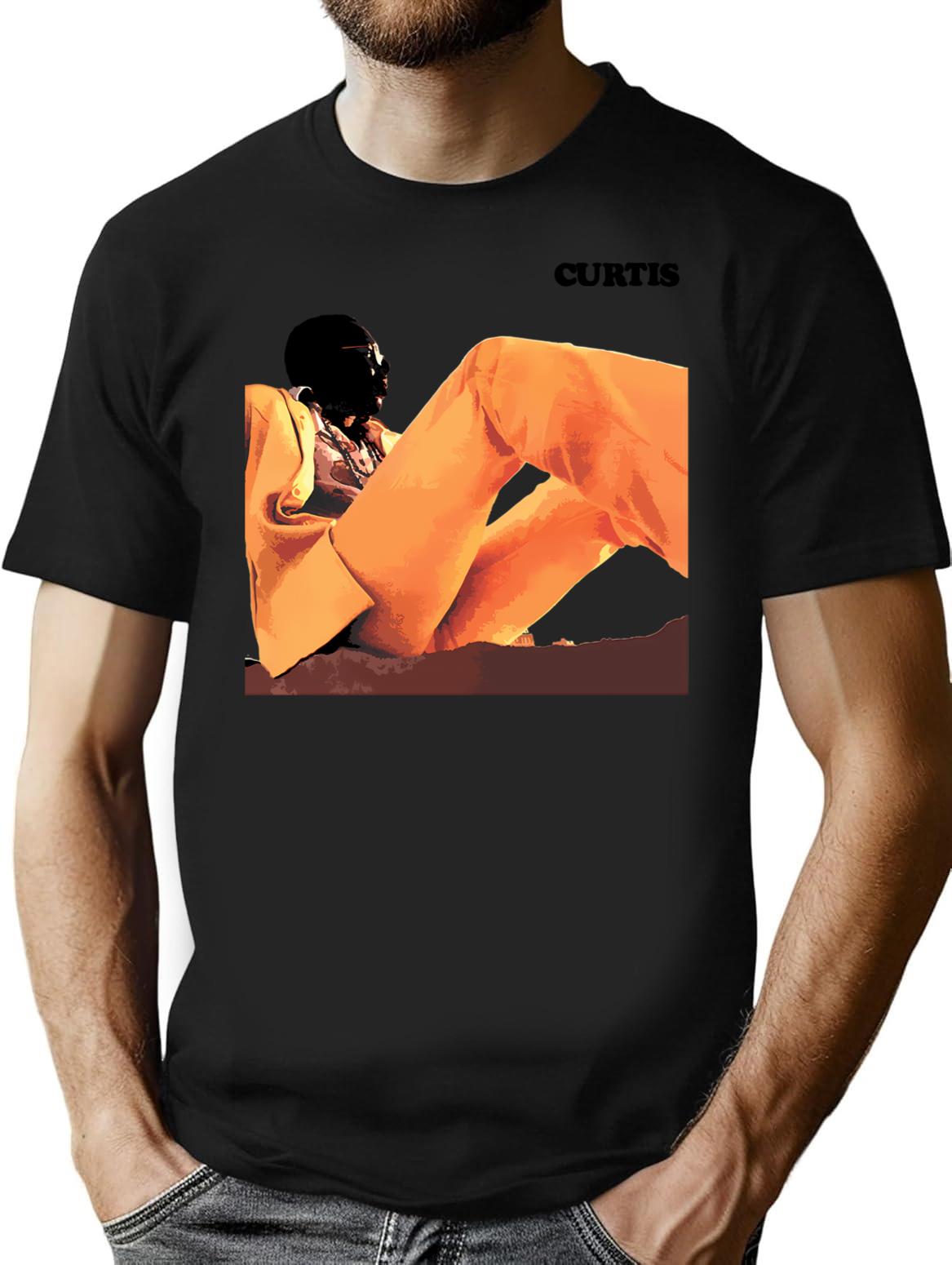 Vintage Funk Music T-Shirt for Men & Women, T-Shirts Graphic Tee - Black