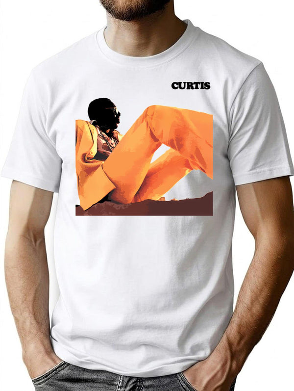 Vintage Funk Music T-Shirt for Men & Women, T-Shirts Graphic Tee - White