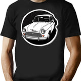 Vintage Funny Car T-Shirt for Men & Women, T-Shirts Graphic Tee - Black
