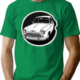 Vintage Funny Car T-Shirt for Men & Women, T-Shirts Graphic Tee - Green