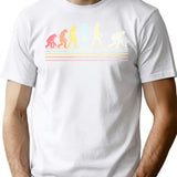 Vintage Funny Lawn Bowls Evolution Of Man Essential T-Shirt for Men & Women, T-Shirts Graphic Tee - White