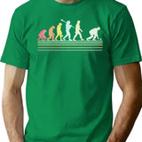 Vintage Funny Lawn Bowls Evolution Of Man Essential T-Shirt for Men & Women, T-Shirts Graphic Tee - Green
